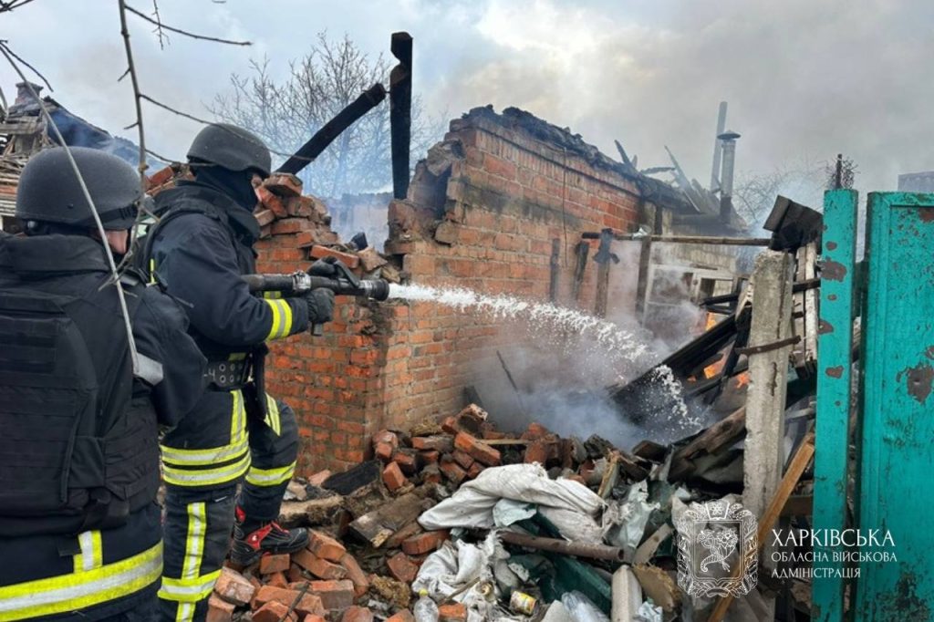 російська артилерія атакувала Харківщину, є поранені